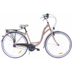 Mestský bicykel 28 Fuzlu Nevada S-3 Béžová